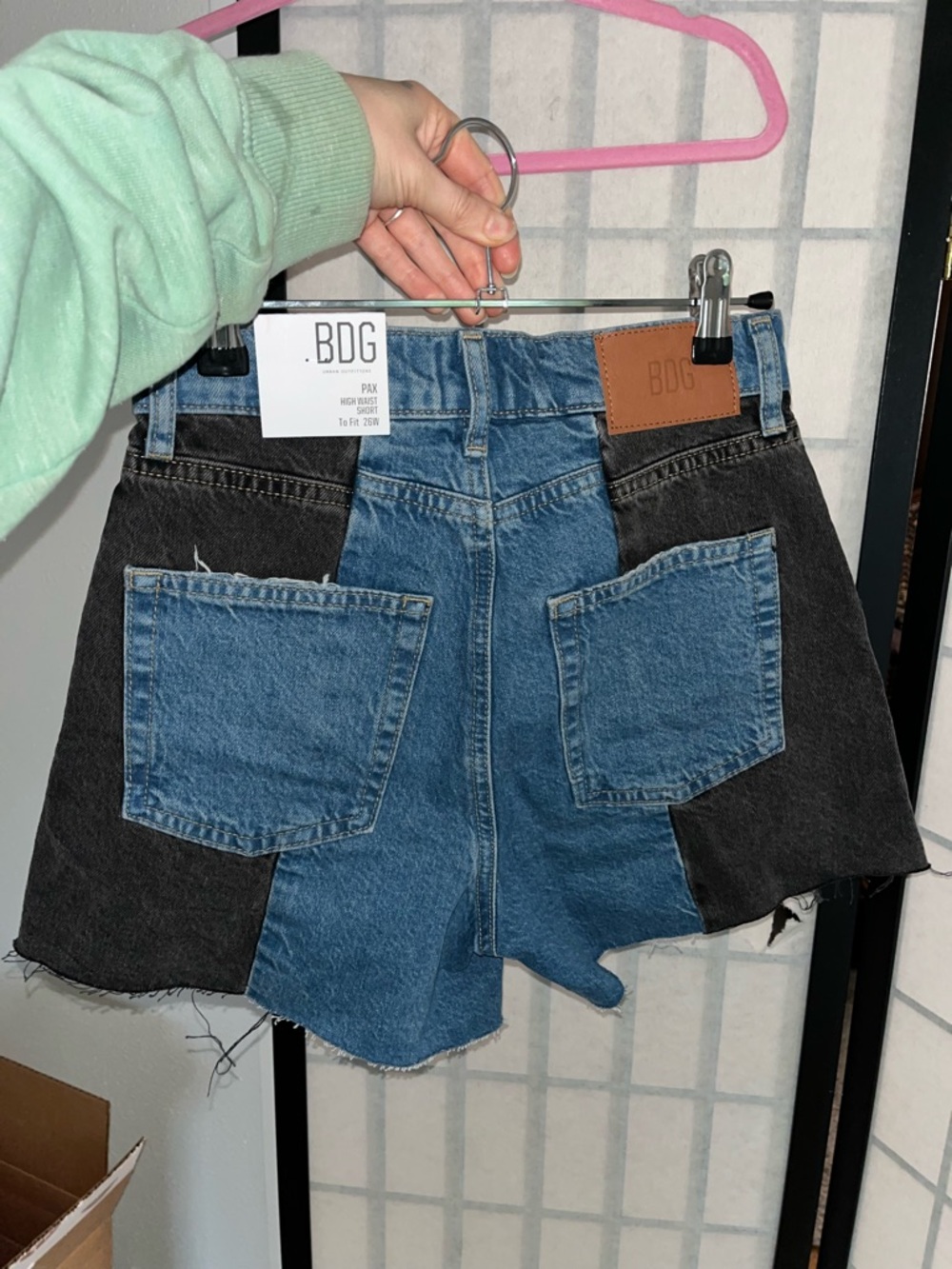BDG Urban Outfitters High Waisted Organic Cotton Denim Shorts